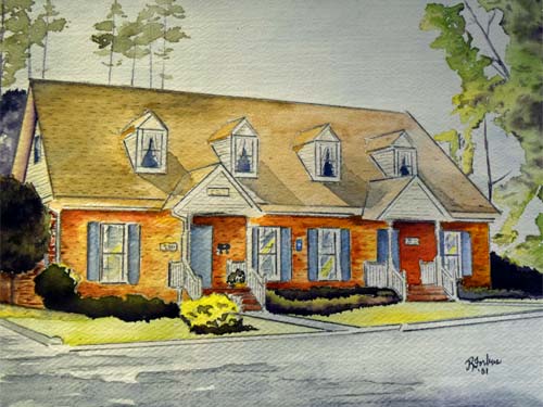 artist rendering of our lilburn georgia dental office